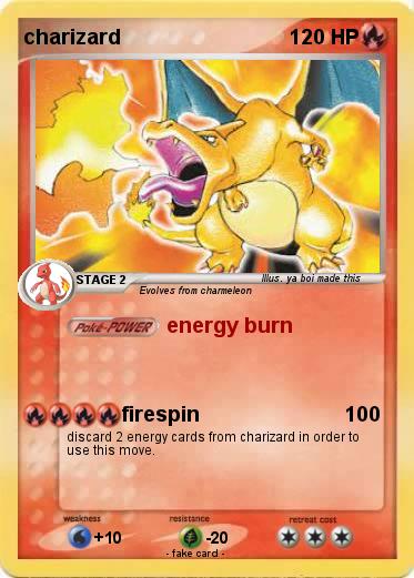 Pokemon charizard