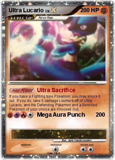 Pokemon Ultra Lucario