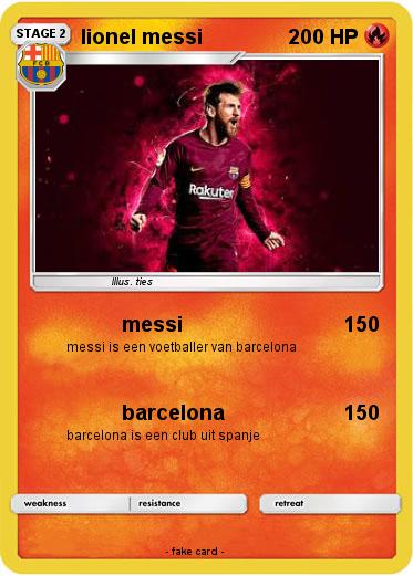 Pokemon lionel messi
