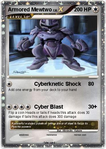 Pokemon Armored Mewtwo