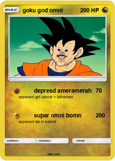 Pokemon goku god omni