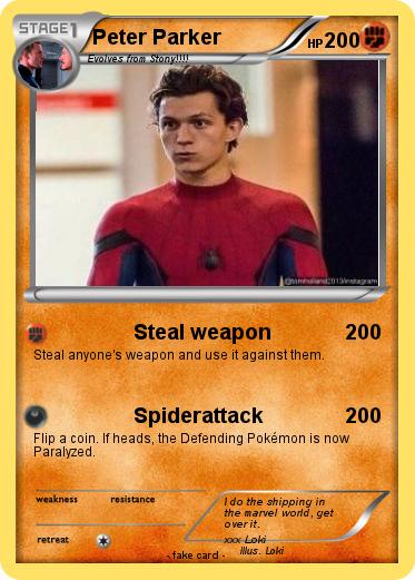 Pokemon Peter Parker