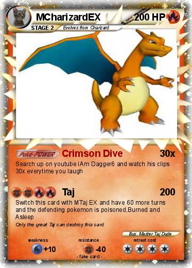 Pokemon MCharizardEX