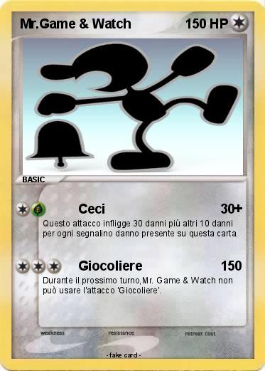 Pokemon Mr.Game & Watch