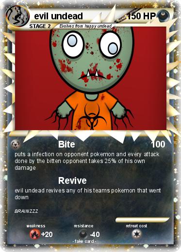 Pokemon evil undead