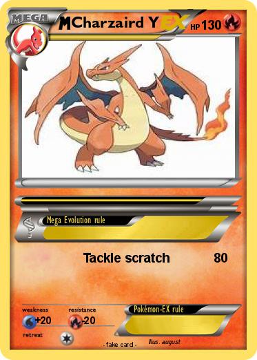Pokemon Charzaird Y