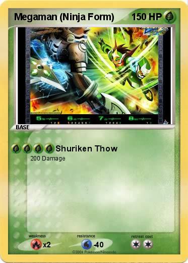 Pokemon Megaman (Ninja Form)