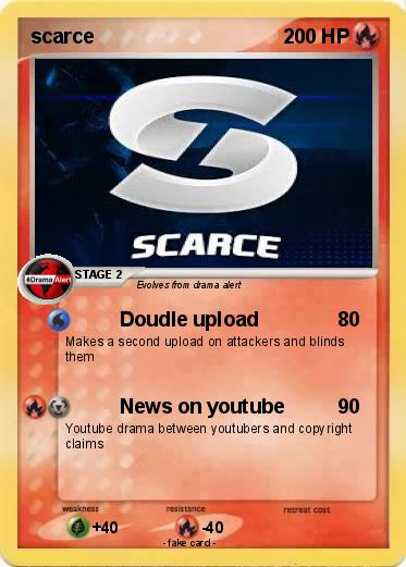 Pokemon scarce