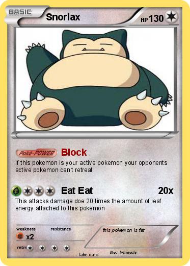 Pokemon Snorlax
