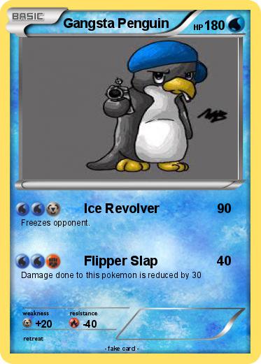 Pokemon Gangsta Penguin