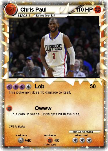 Pokemon Chris Paul