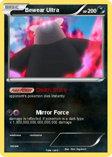 Pokemon Bewear Ultra