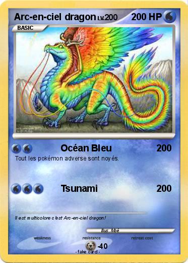 Pokemon Arc-en-ciel dragon