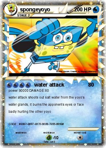 Pokemon spongeyoyo