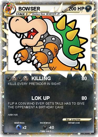 Pokemon BOWSER
