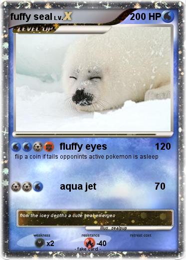 Pokemon fuffy seal
