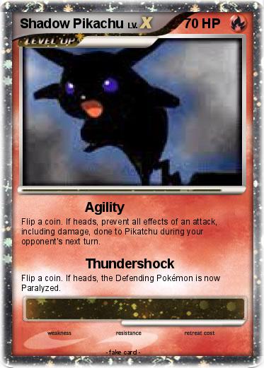 Pokemon Shadow Pikachu