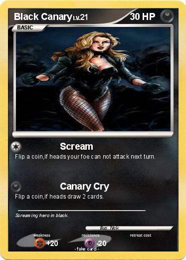 Pokemon Black Canary