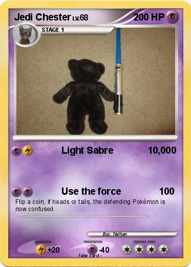 Pokemon Jedi Chester