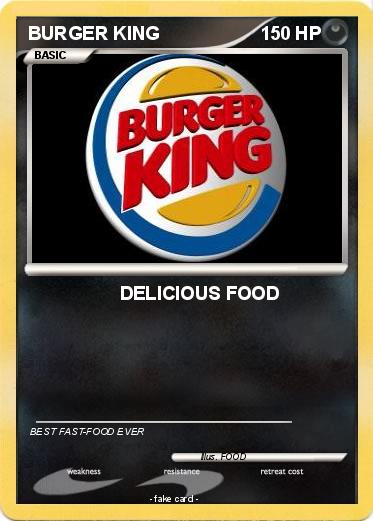 Pokemon BURGER KING