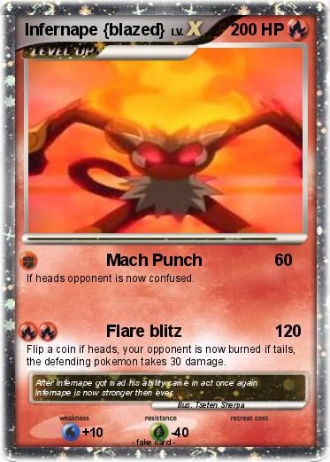 Pokemon Infernape {blazed}