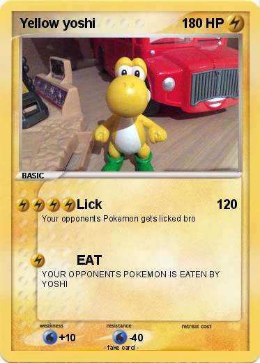Pokemon Yellow yoshi
