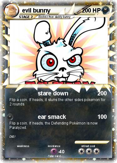Pokemon evil bunny