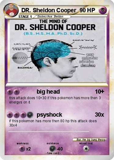 Pokemon DR. Sheldon Cooper