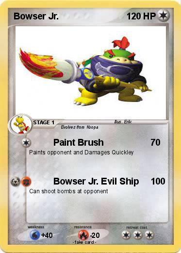 Pokemon Bowser Jr.
