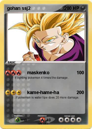 Pokemon gohan ssj2
