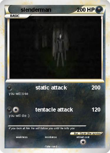 Pokemon slenderman