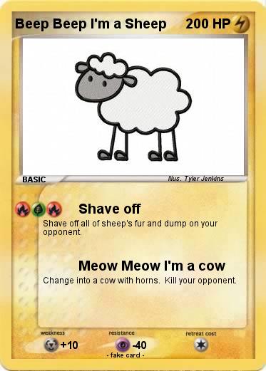 Pokemon Beep Beep I'm a Sheep