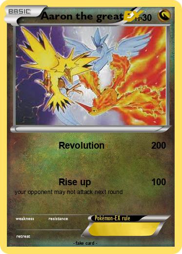 Pokemon Aaron the great
