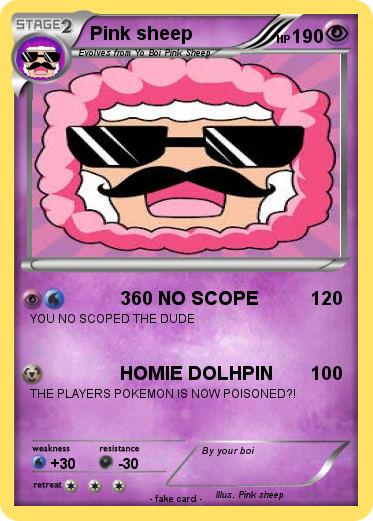 Pokemon Pink sheep