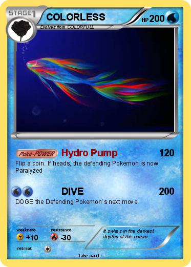 Pokemon COLORLESS