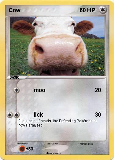 Pokemon Cow