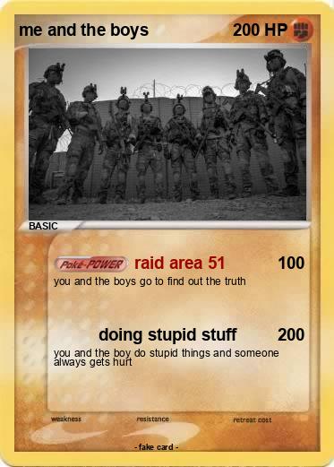 Pokemon me and the boys