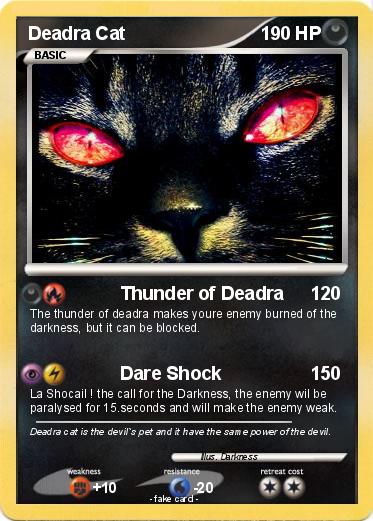 Pokemon Deadra Cat