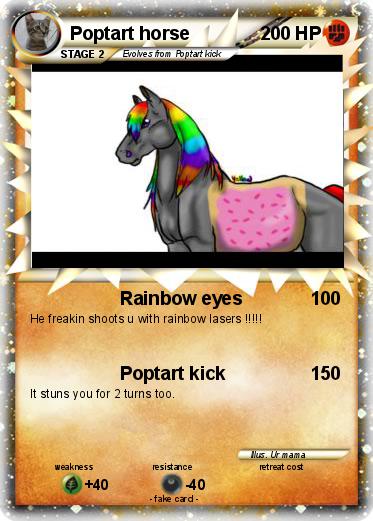 Pokemon Poptart horse