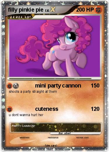 Pokemon filly pinkie pie