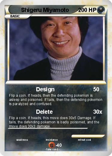 Pokemon Shigeru Miyamoto