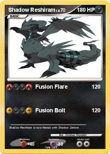 Pokemon Shadow Reshiram