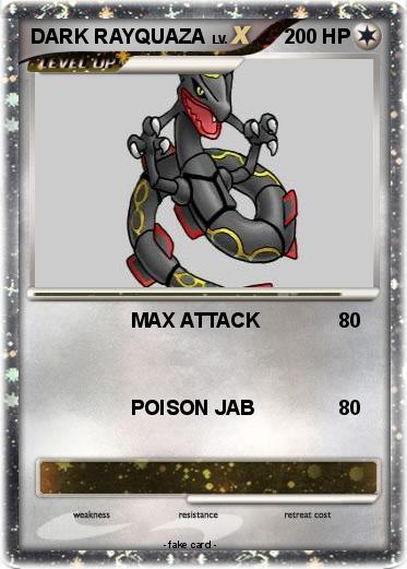 Pokemon DARK RAYQUAZA