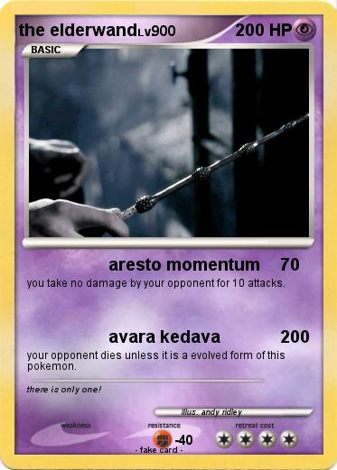 Pokemon the elderwand