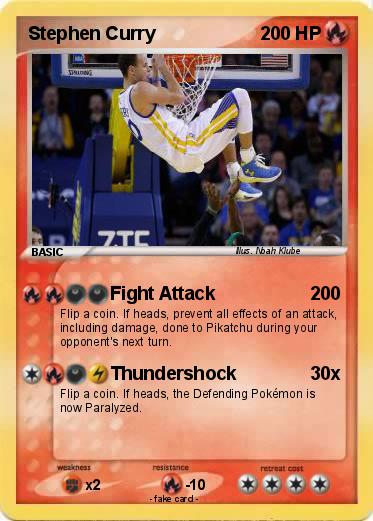 Pokemon Stephen Curry