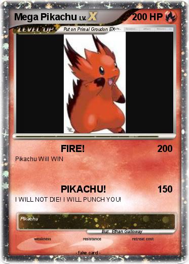 Pokemon Mega Pikachu