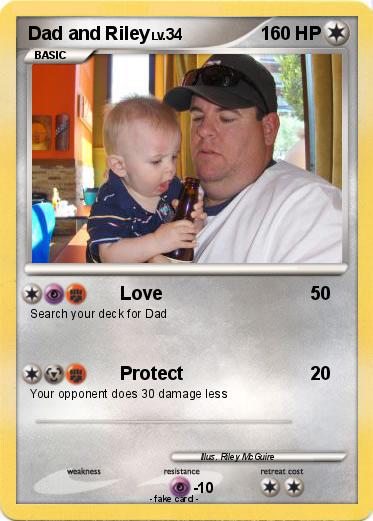 Pokemon Dad and Riley