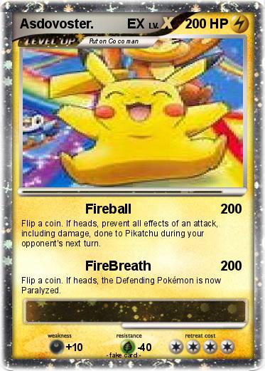 Pokemon Asdovoster.         EX