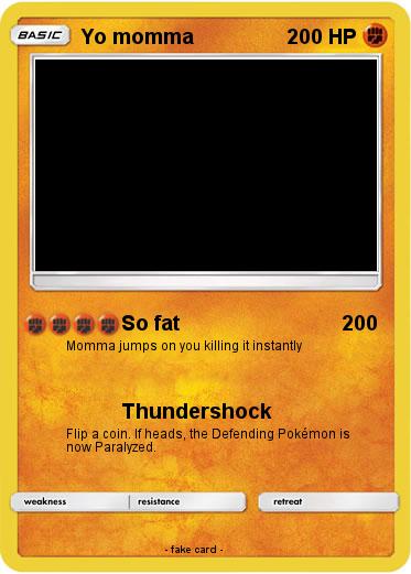 Pokemon Yo momma