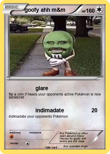Pokemon goofy ahh m&m